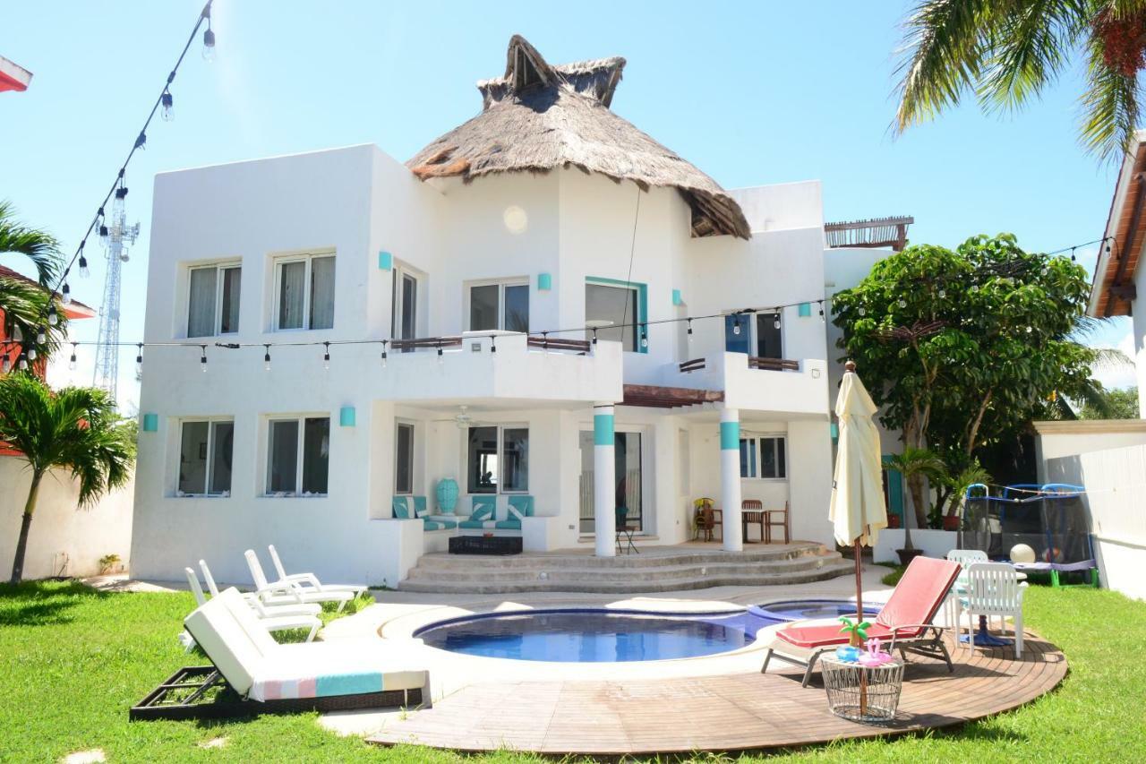 カンクン Bella Casa Privada Junto Al Mar Caribeヴィラ エクステリア 写真