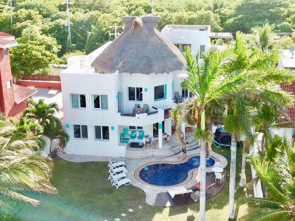 カンクン Bella Casa Privada Junto Al Mar Caribeヴィラ エクステリア 写真